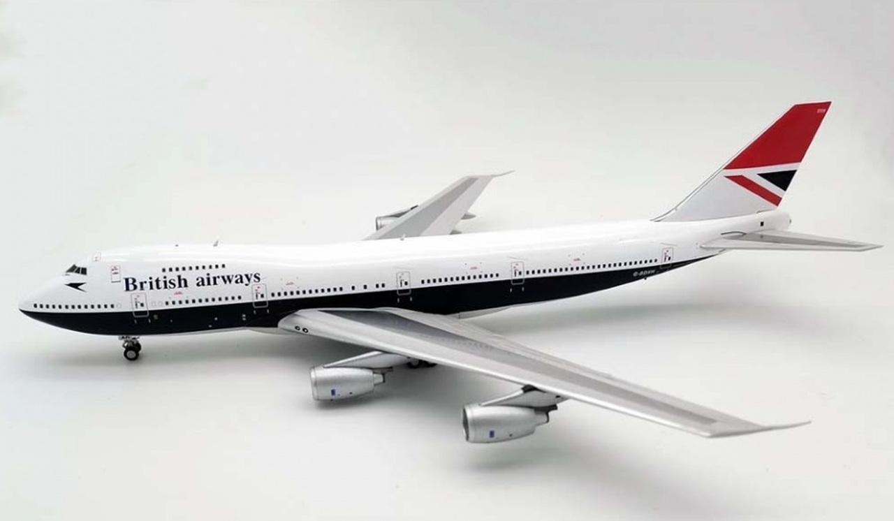 ARD200 British Airways Boeing 747-200 G-BDXH With Stand and Coin