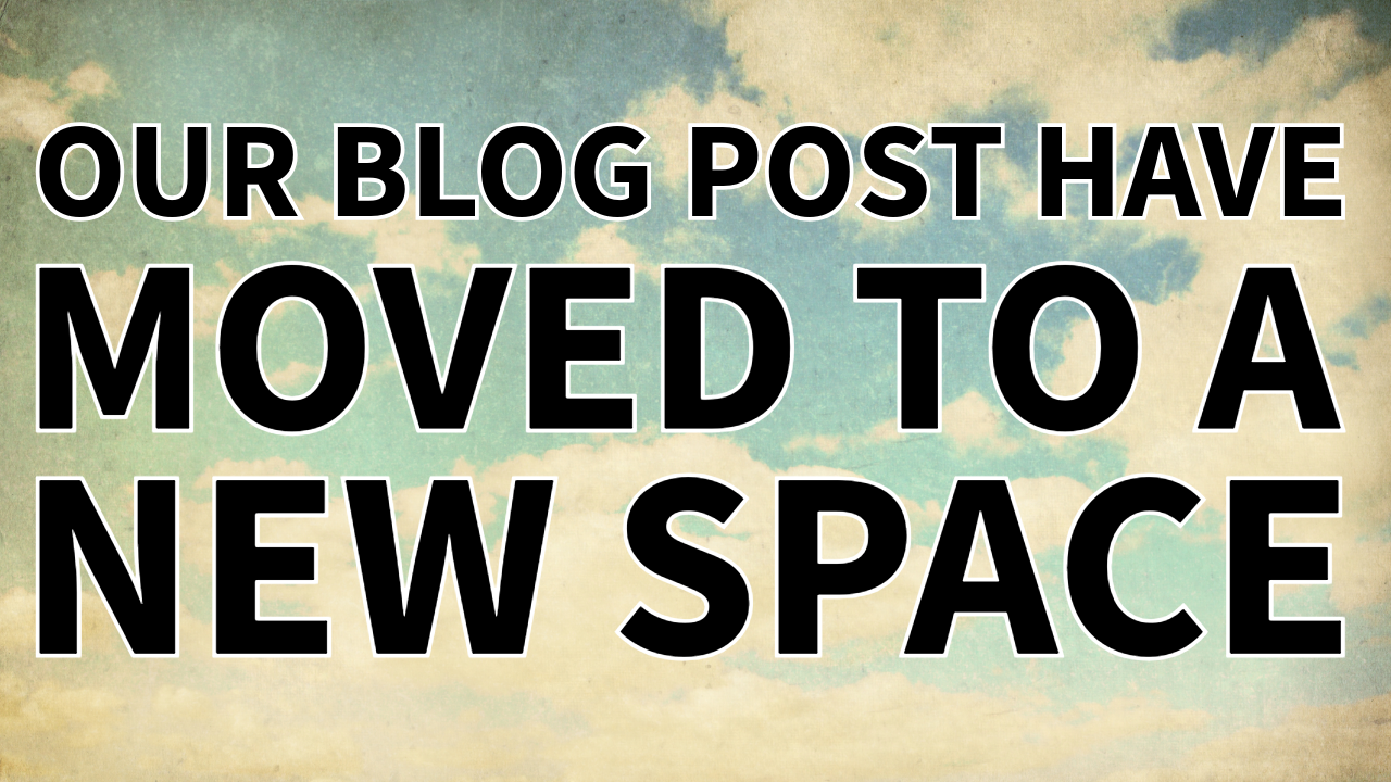 NEW BLOG AWAITS YOU 